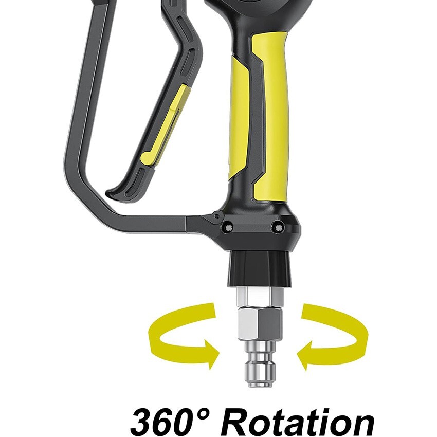 POHIR High Pressure 3600PSI Car Power Washer Gun Spray Wand Lance Nozzle Kit