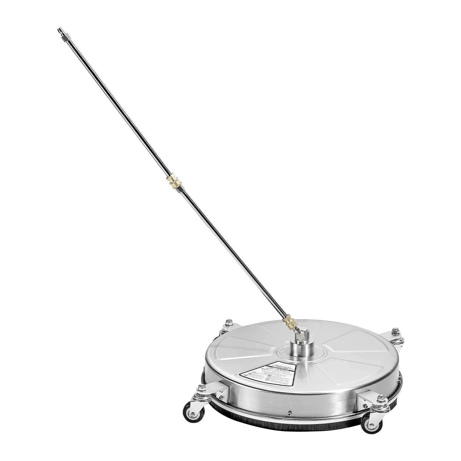 Uimoso 18″ Pressure Washer Surface Cleaner 4Wheels 4000 Max PSI 2 Extended Wands
