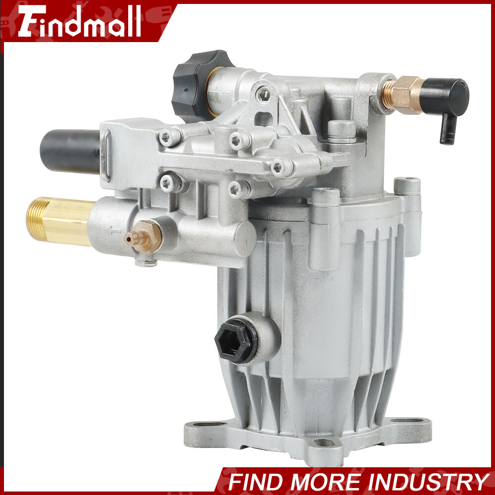 Pressure Washer Pump Horizontal 3/4″Shaft – MAX 3000 PSI 2.5 GPM Oil Sealed