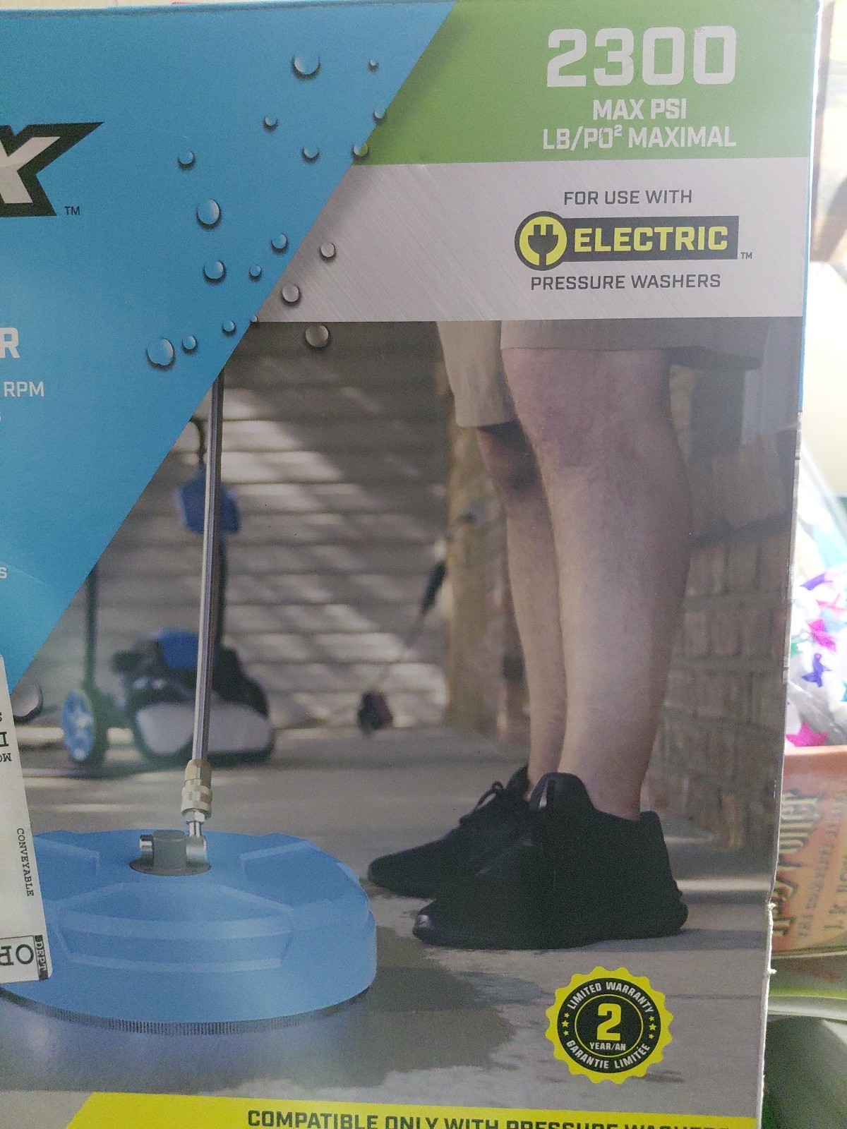 Surfacemaxx 12-in Surface Cleaner 2300Max PSI #5173116 Model #SGY-PWA201 NEW