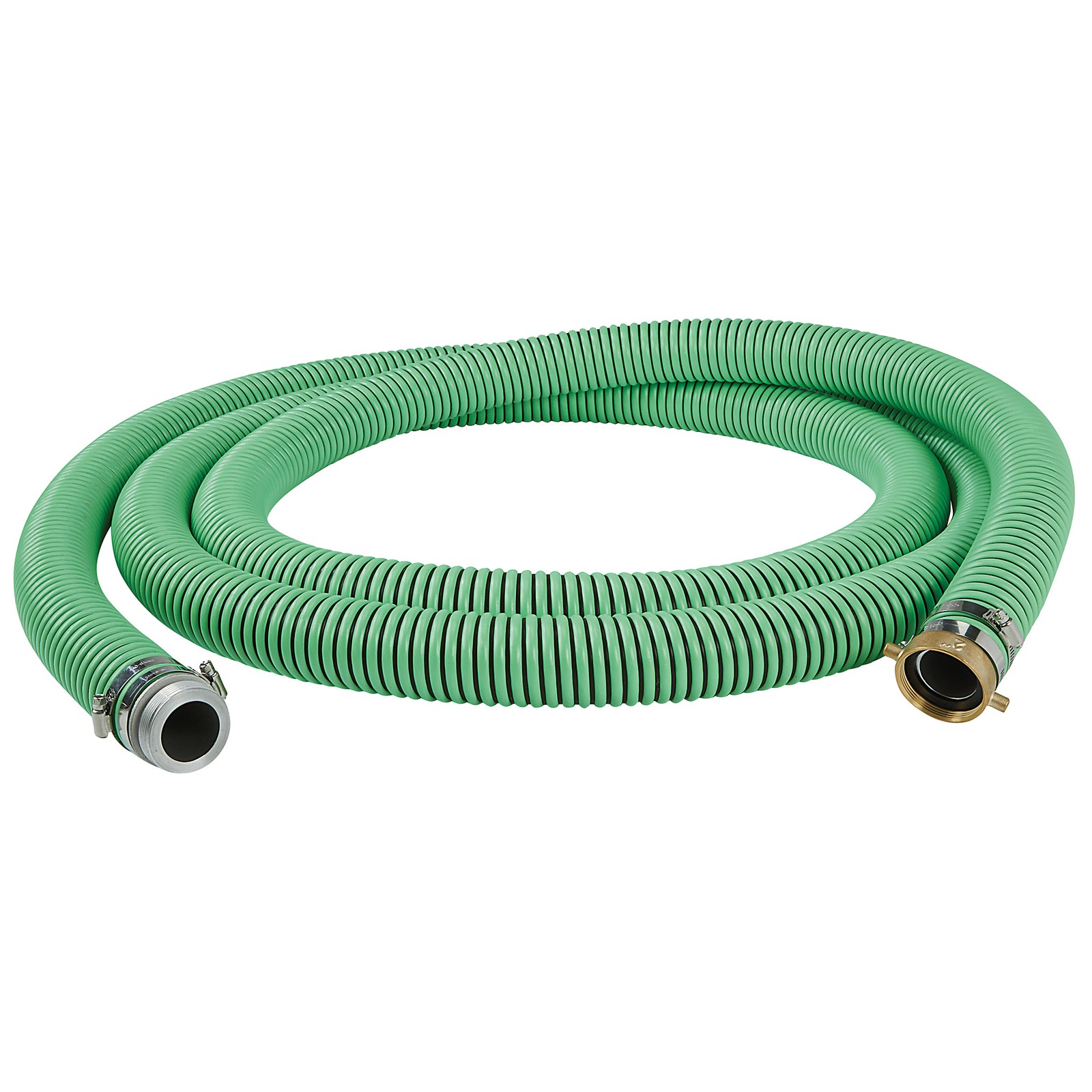 NorthStar Water Pump Suction Hose, 2in. x 20ft., 60 Max. PSI, EPDM Rubber,