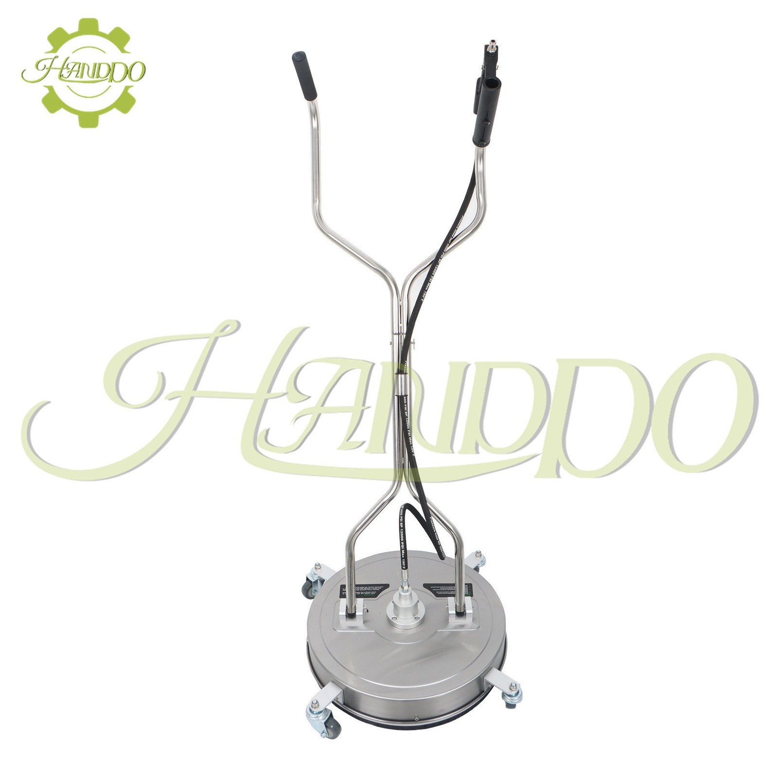 Pressure Washer Surface Cleaner 20″ 6000 psi w/ Handles & Wheels Quick Connect
