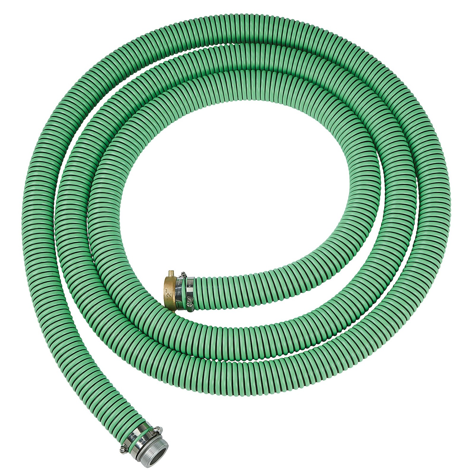 NorthStar Water Pump Suction Hose, 2in. x 20ft., 60 Max. PSI, EPDM Rubber,