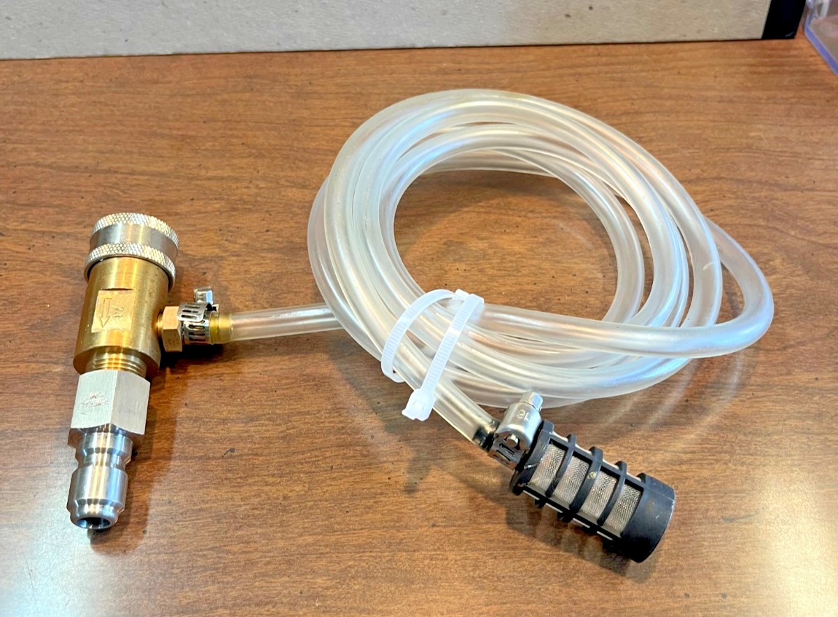 Pressure Washer Legacy Chemical Downstream Soap Injector 2.1 (3-5gpm) 3/8″