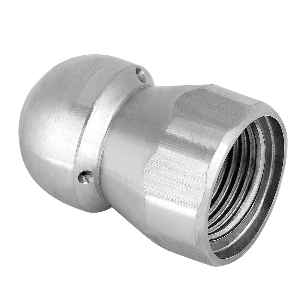 Sewer Jetter Nozzle Kit – Hydro Jet, Random Flow, Button Seal, 4000 PSI