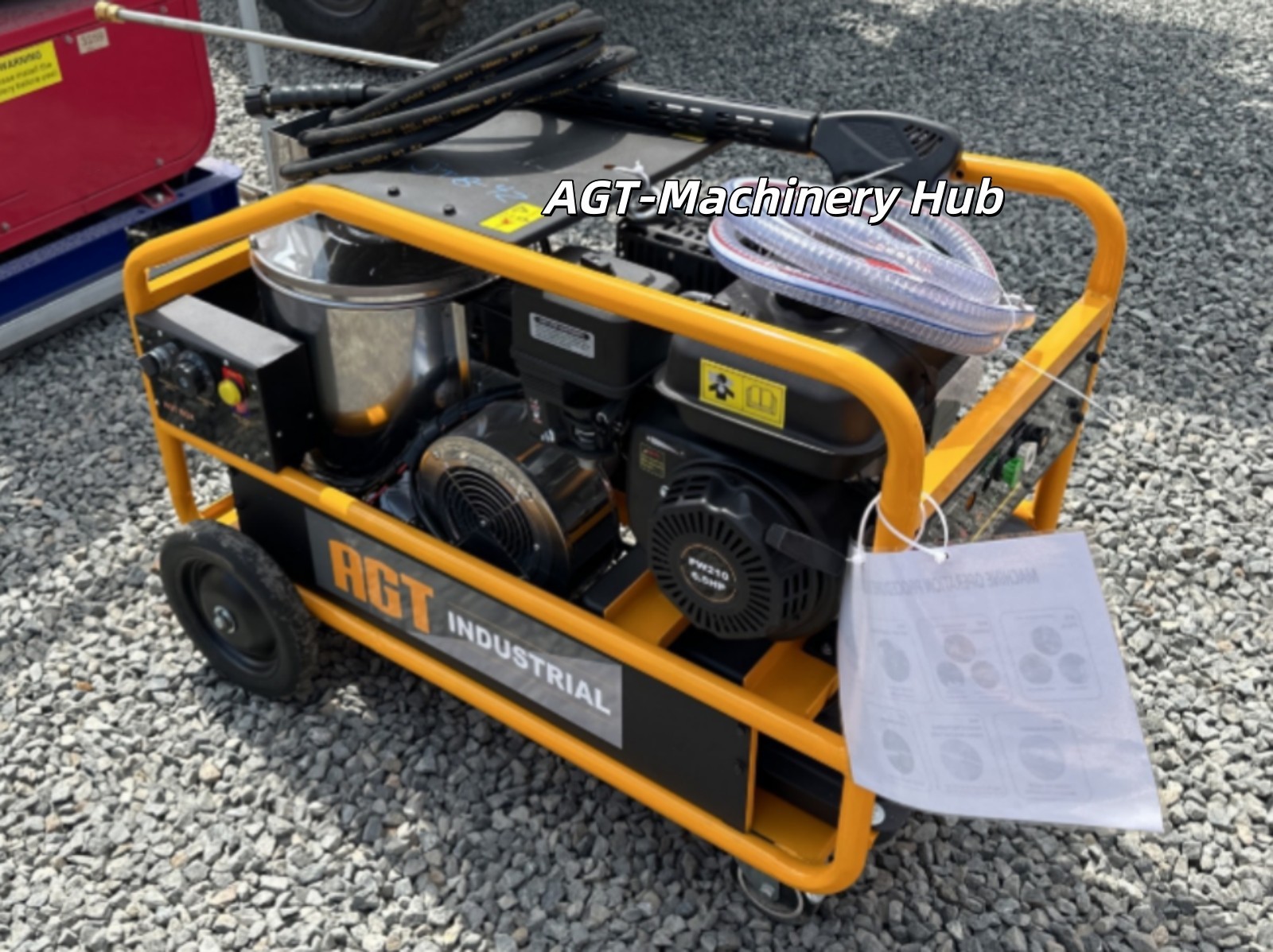Just in !!! AGT 6.5HP 3000 Psi Hot Water High Pressure Washer Machine Diesel
