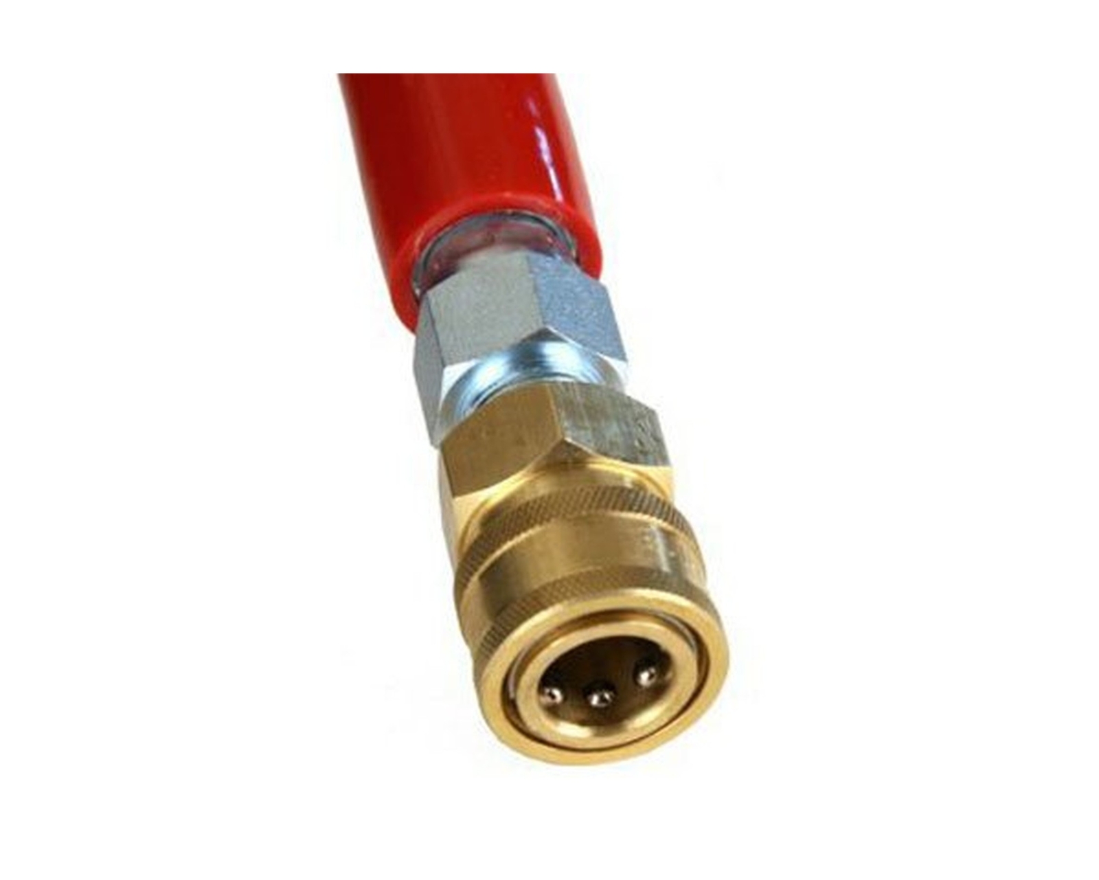 6000 PSI BLACK 2 Wire Braid Pressure Washer Hose 100ft. & Couplers