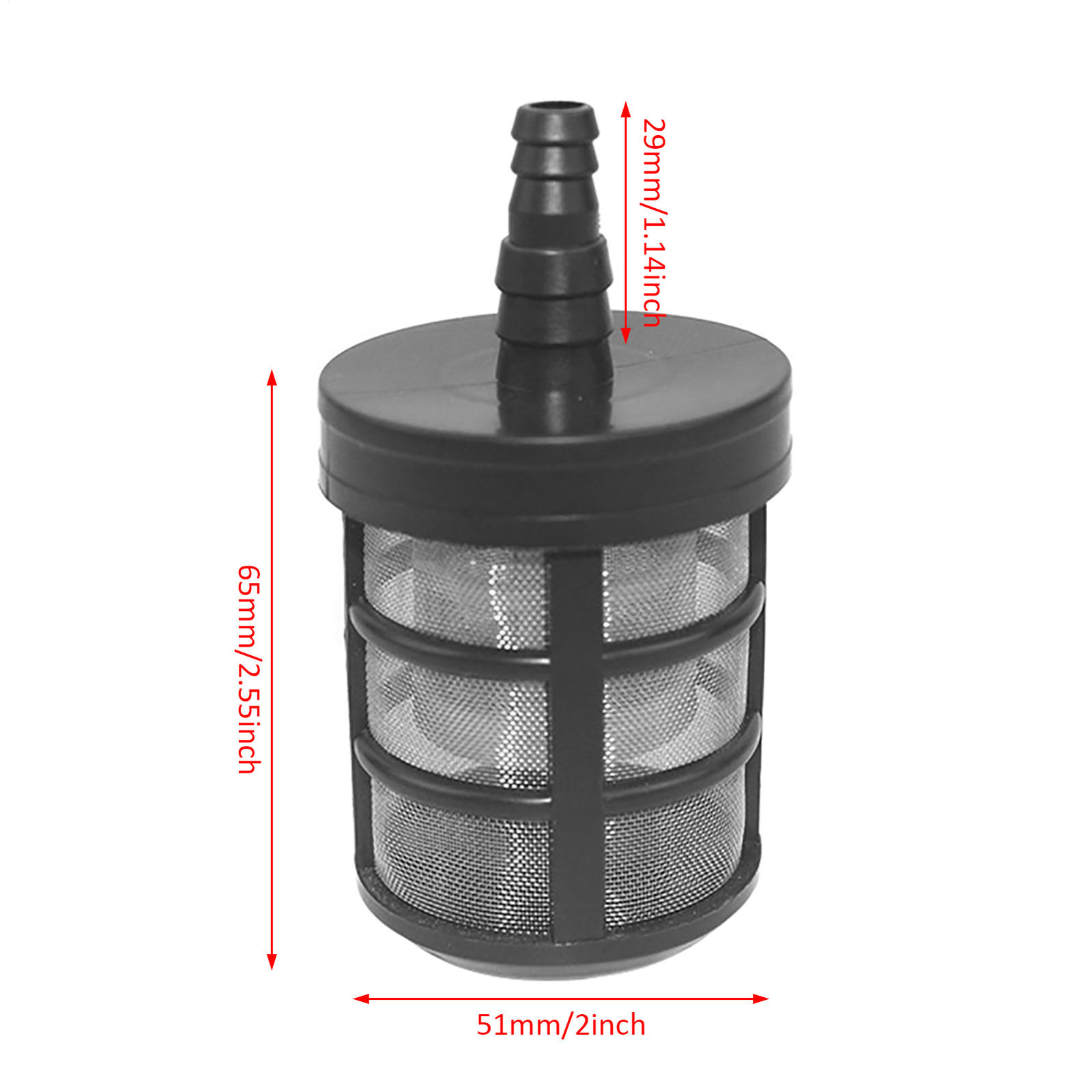 2 x Garden Hose Sediment Filter Hose Strainer Water Line Filter for Water Pumps