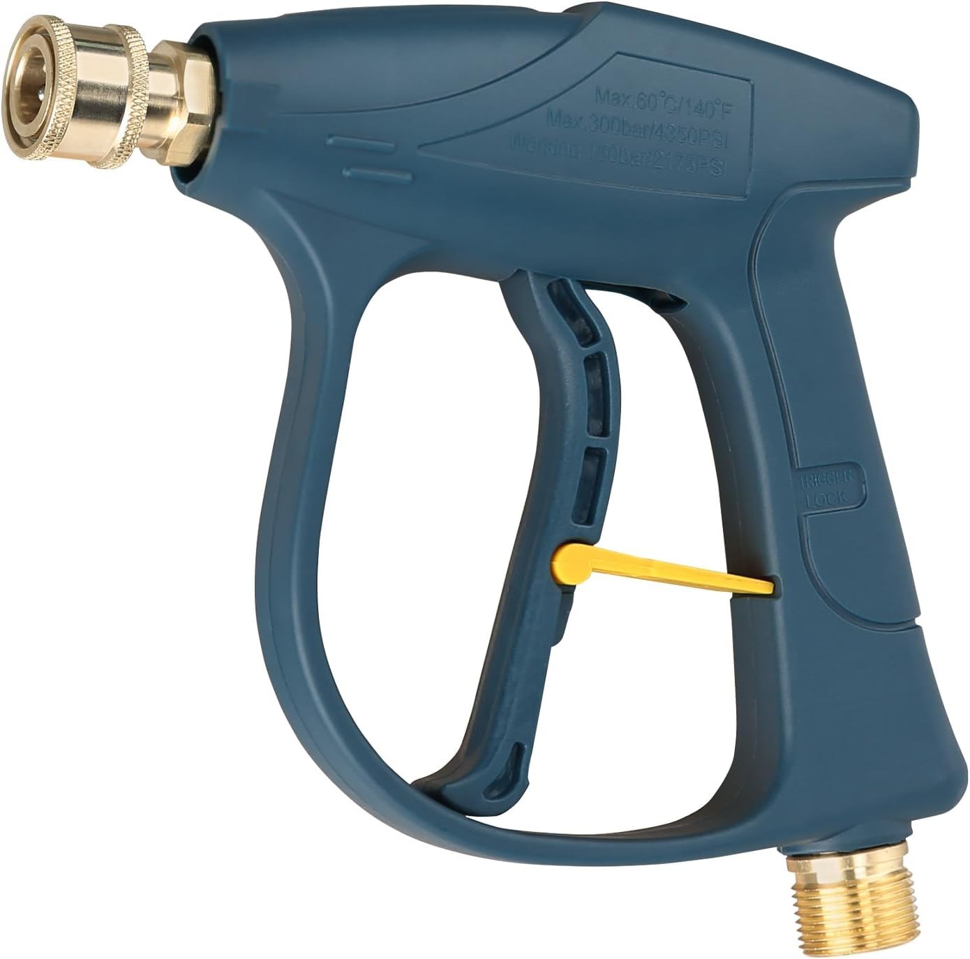 Durable High Pressure Spray Gun 3000 PSI with Locking Handle & Quick Connector