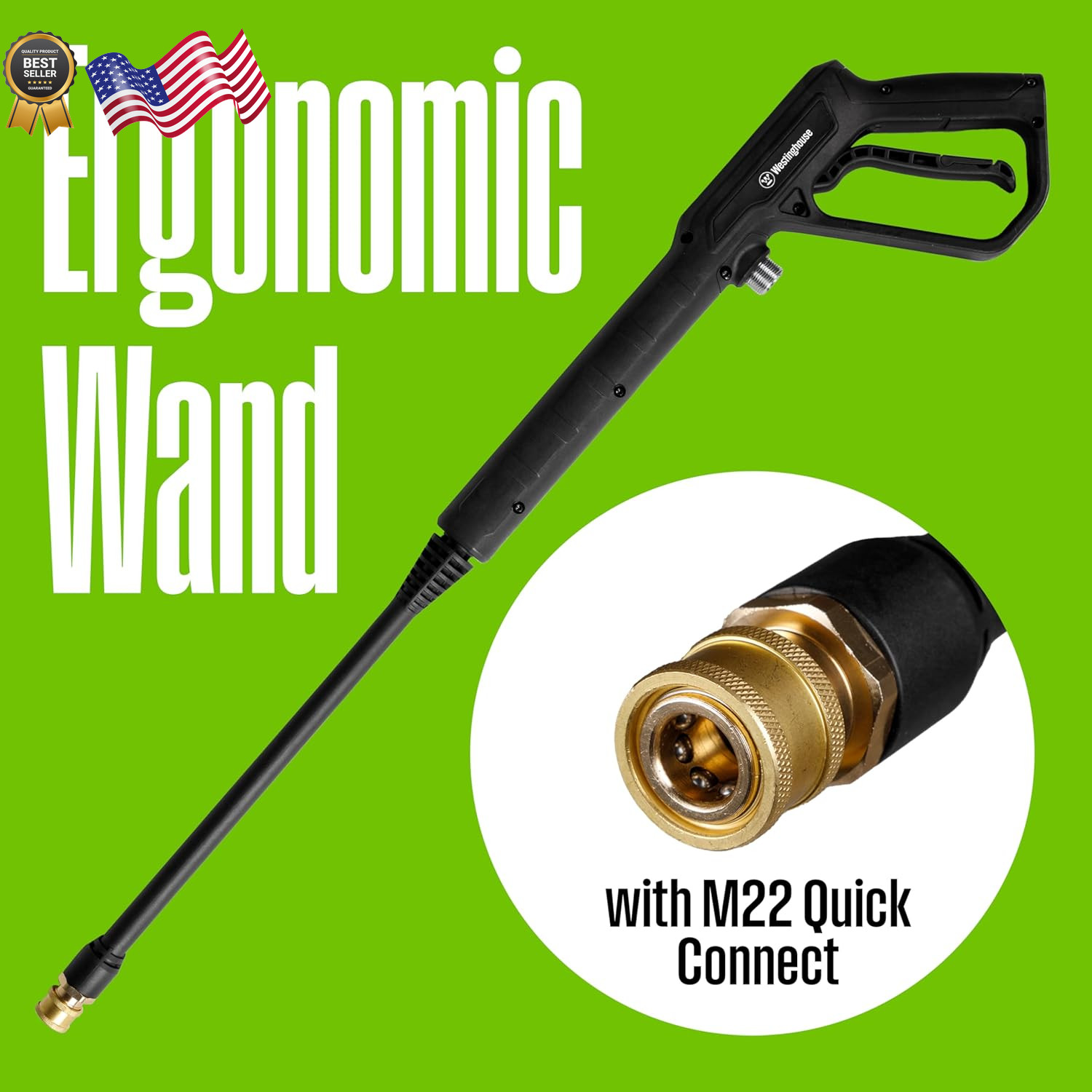 Westinghouse ePX3050 Electric Pressure Washer 2100 Max PSI 1.76 Max GPM