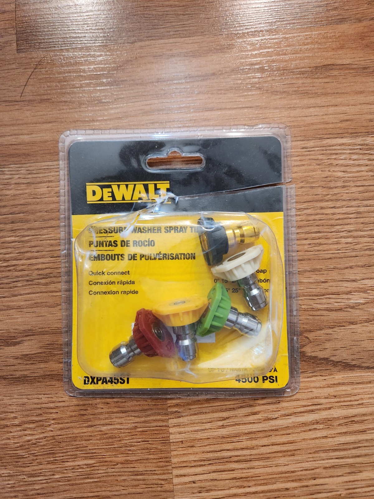 Dewalt DXPA45ST Replacement Spray Nozzles, 4500 PSI