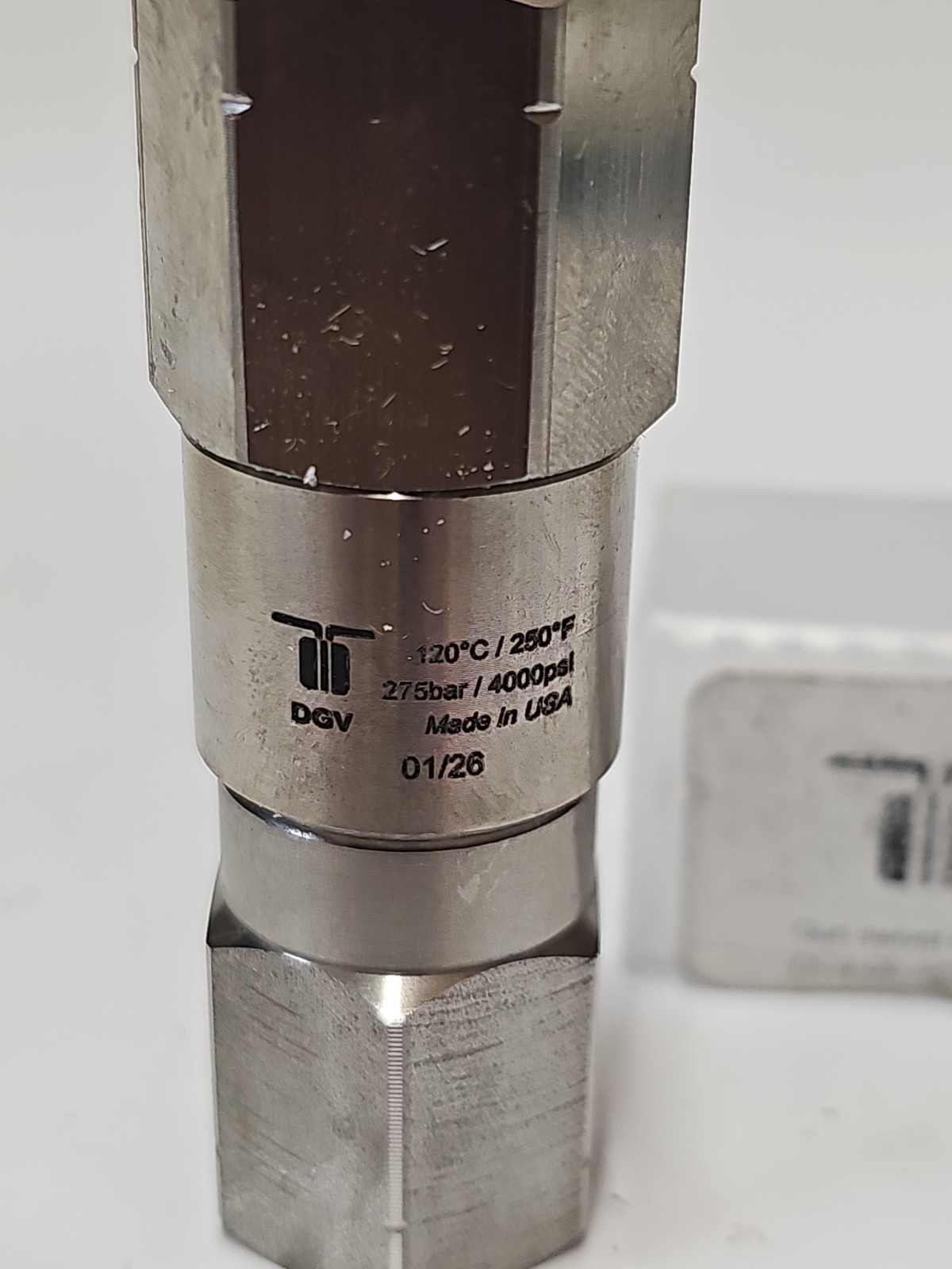 DGV Rotary Union DGS Swivel 4000 PSI 275 Bar 120C Hydraulic Rotary Joint New