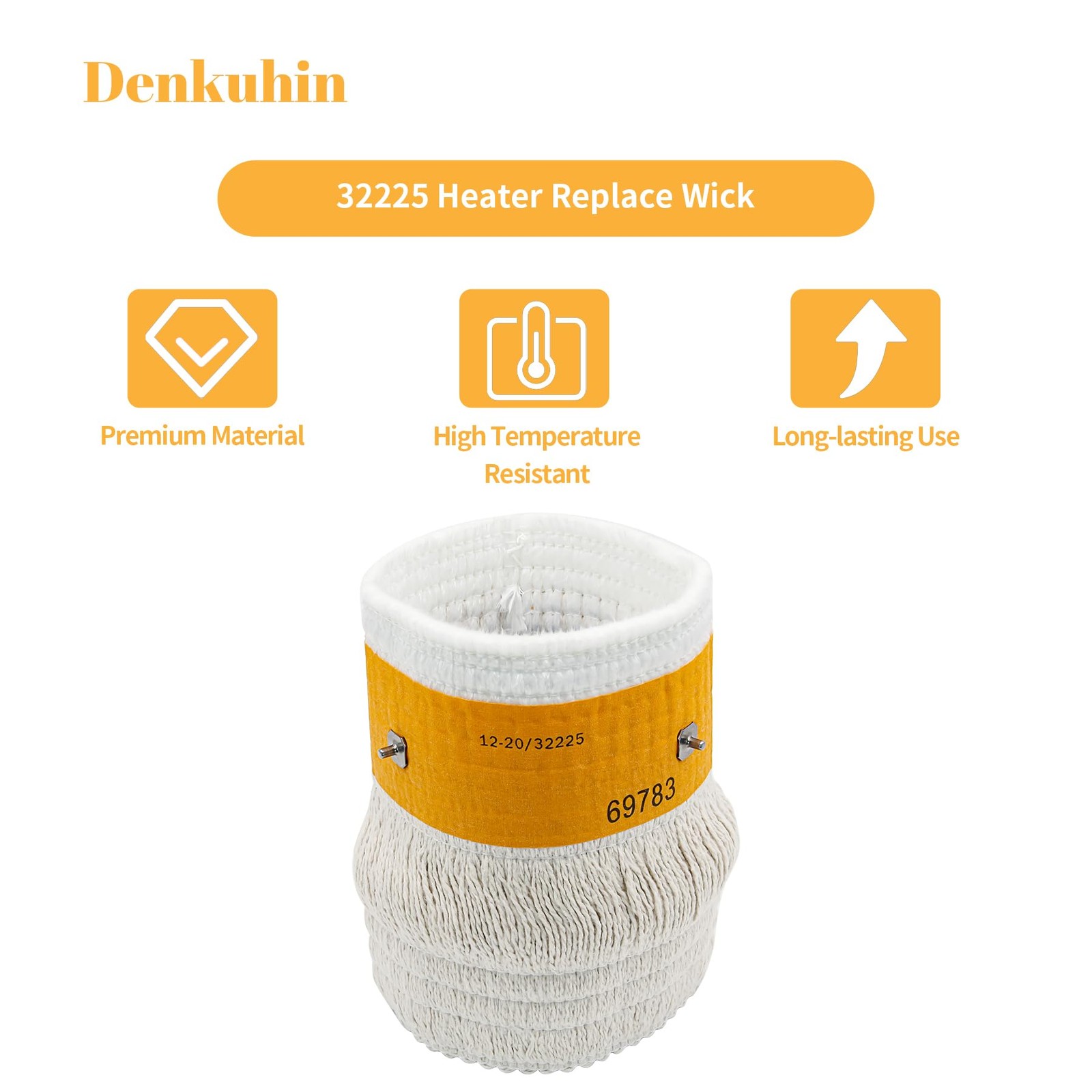Denkuhin 32225 Kerosene Heater Wick Replacement for Kero World KW-24 (A-H),…