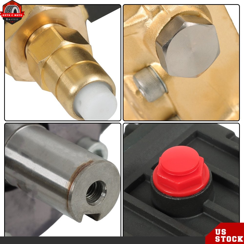 Professional 3600 PSI 4.9 GPM Pressure Washer Pump 24mm Solid Shaft Belt Drive