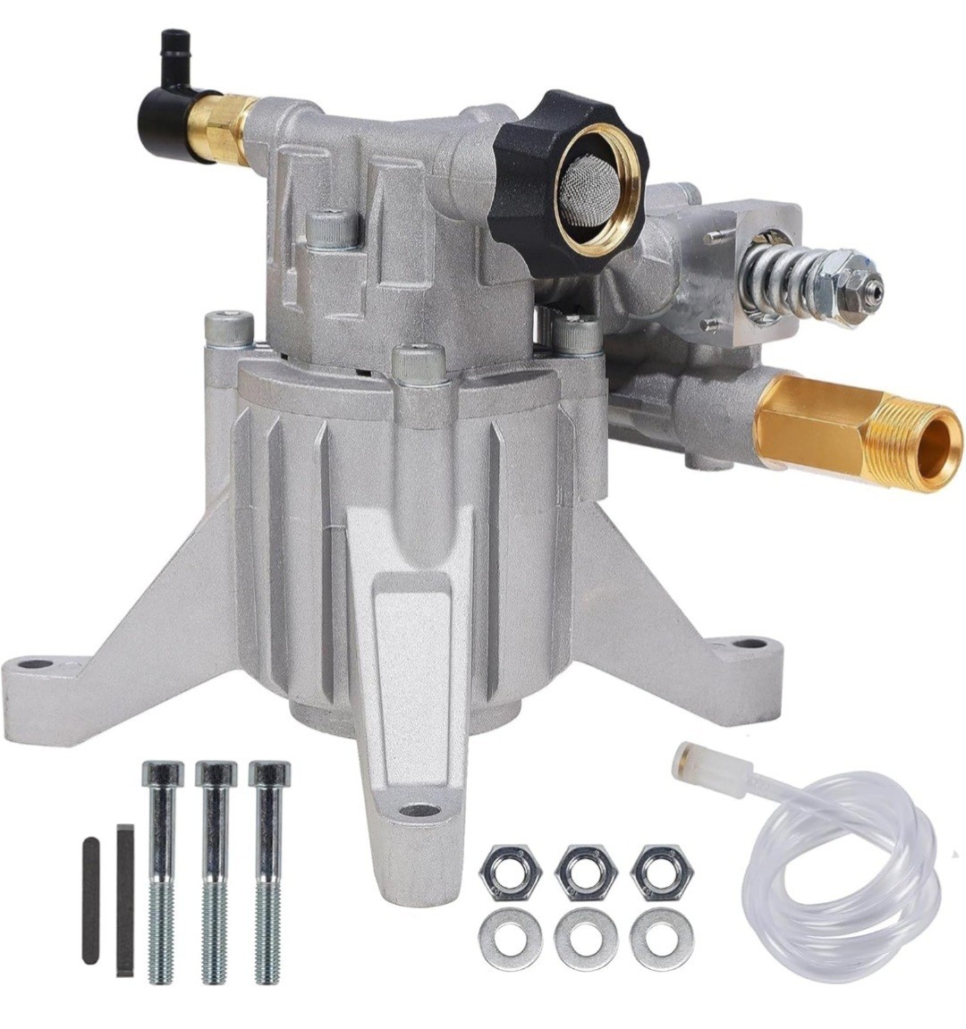 Biswing Pressure Washer Pump Power Washer Pump 7/8″ Shaft Vertical3400 PSI2.5GPM