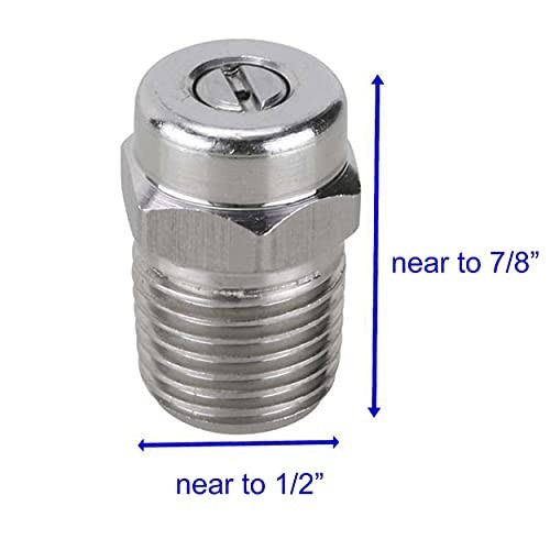M MINGLE Universal Replacement Nozzle, Pressure Washer Water Broom, Surface C…