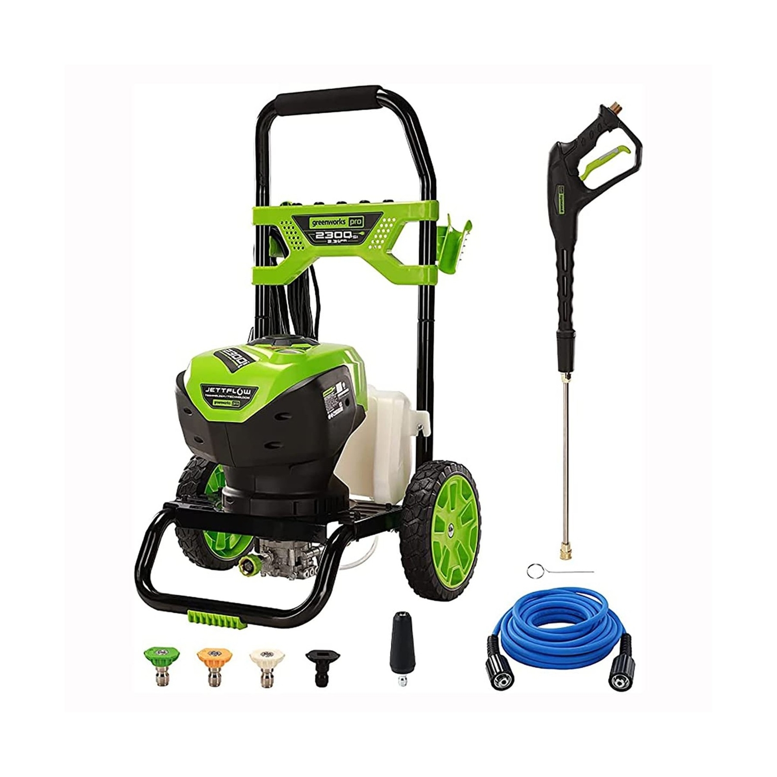 Greenworks PRO 2300 PSI TruBrushless (2.3 GPM) Electric Pressure Washer (PWMA…