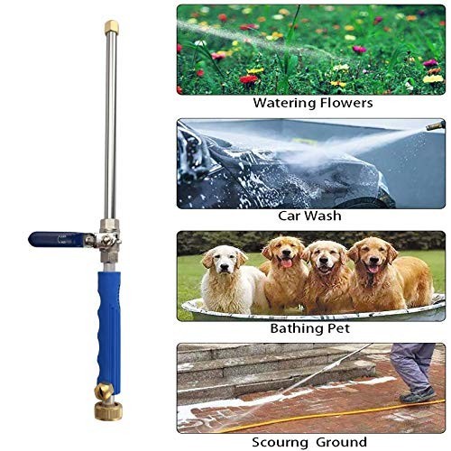 High Pressure Washer Wand 2 Spray Tips Garden Hose Nozzle Car Cleaning Tool