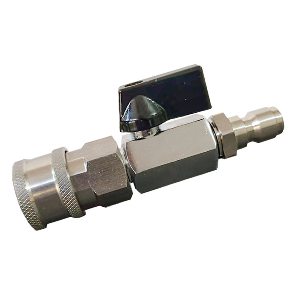 Compact and Efficient 38in High Pressure Washer Ball Valve Adapter Kit