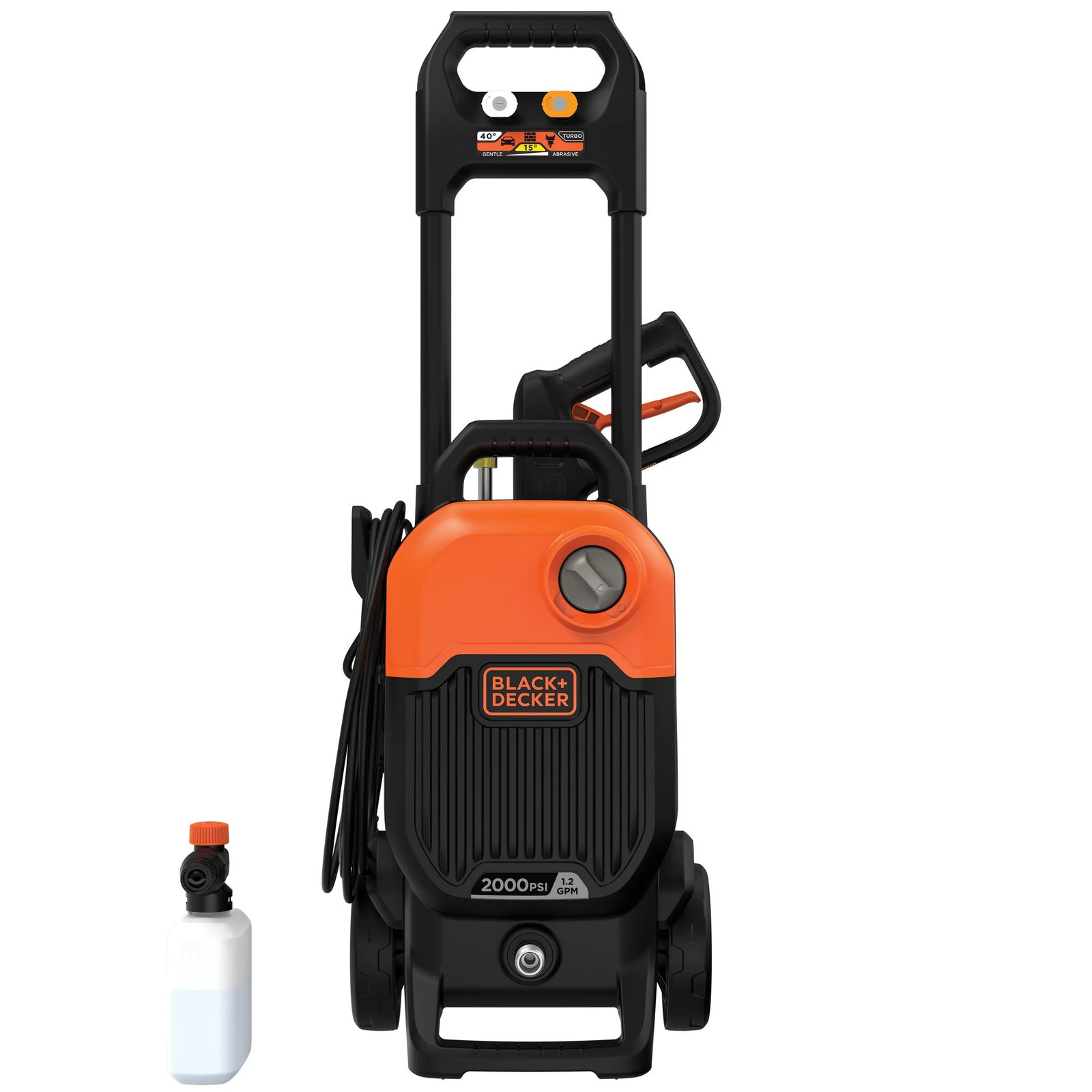 BLACK+DECKER 2000 Psi 1.2 Gpm Pressure Washer – BEPW2000