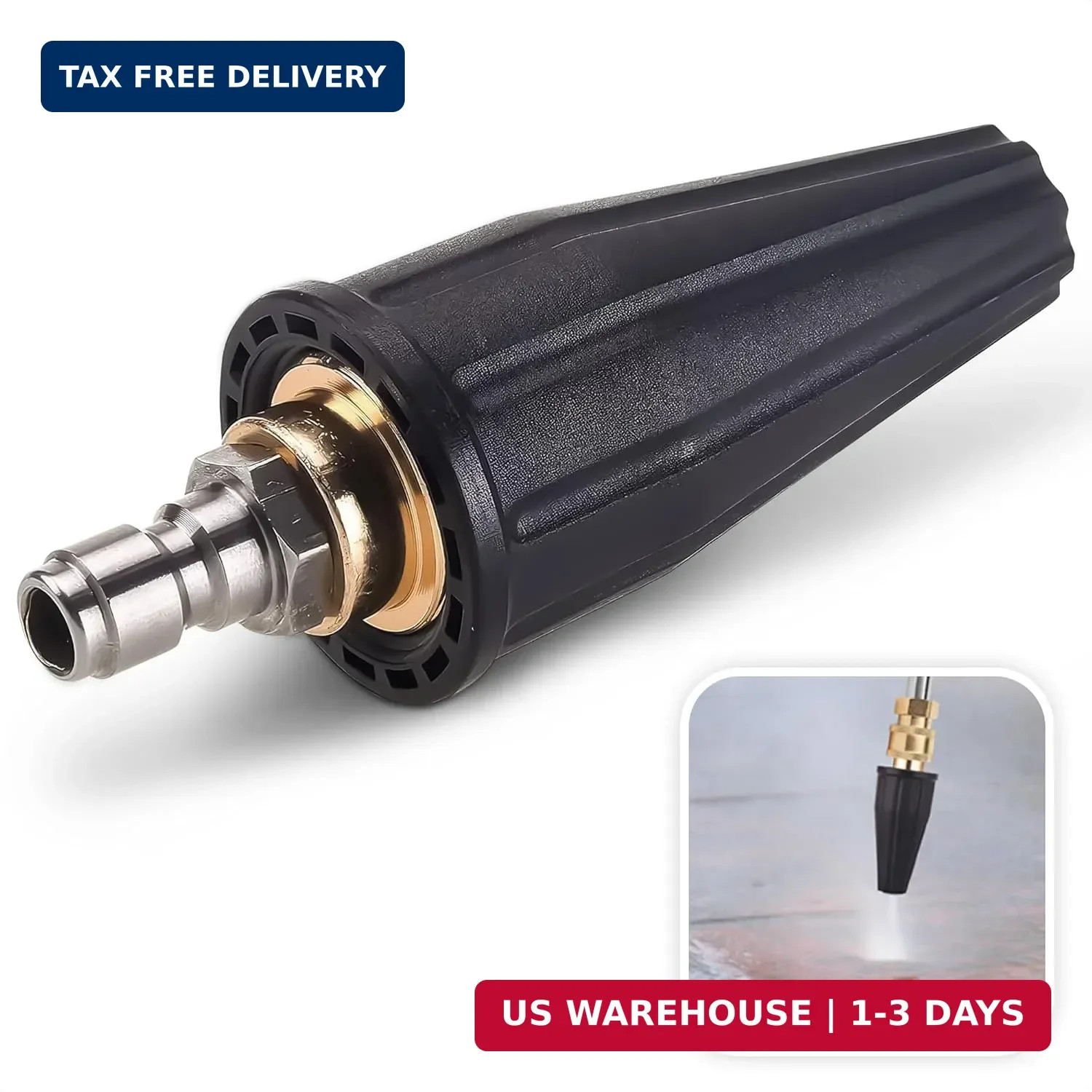 NEW Turbo Nozzle Pressure Washer, Premium 4000 PSI Max Rotating Pressure Washer