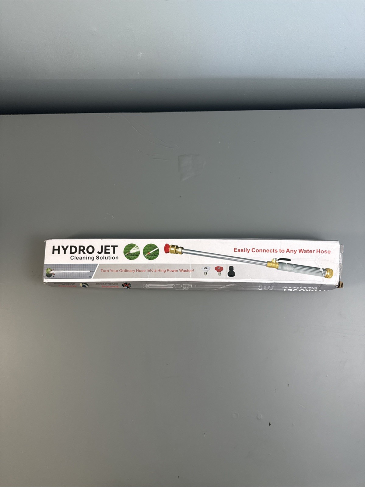 Hydro Jet Cleaning Solution Power Washer Wand, High Pressure Wand 2 Nozzle NIB