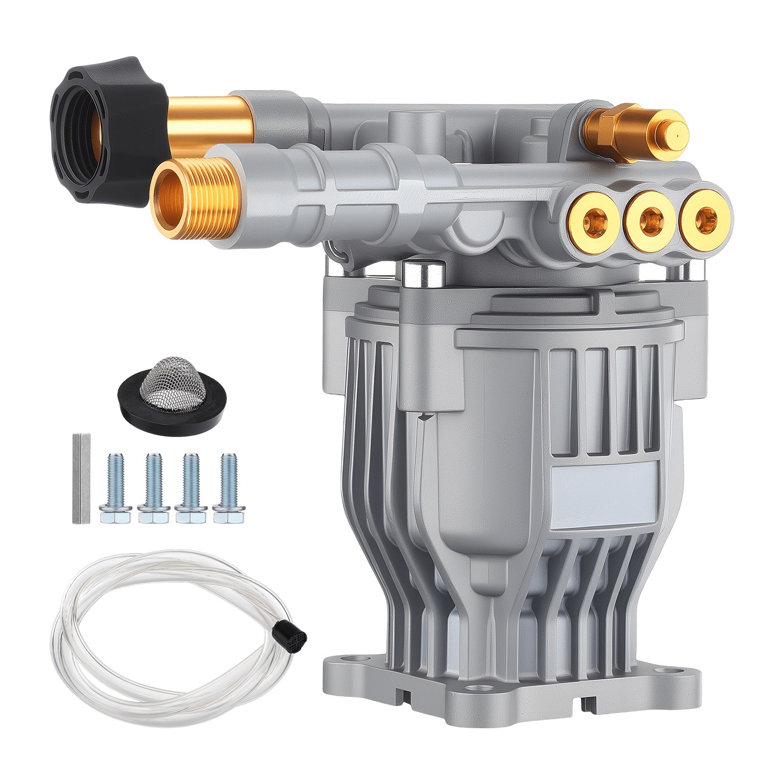 90028 Horizontal Pressure Washer Pump Kit ,Aluminum 2.4 GPM 3300 PSI Power 3/4″