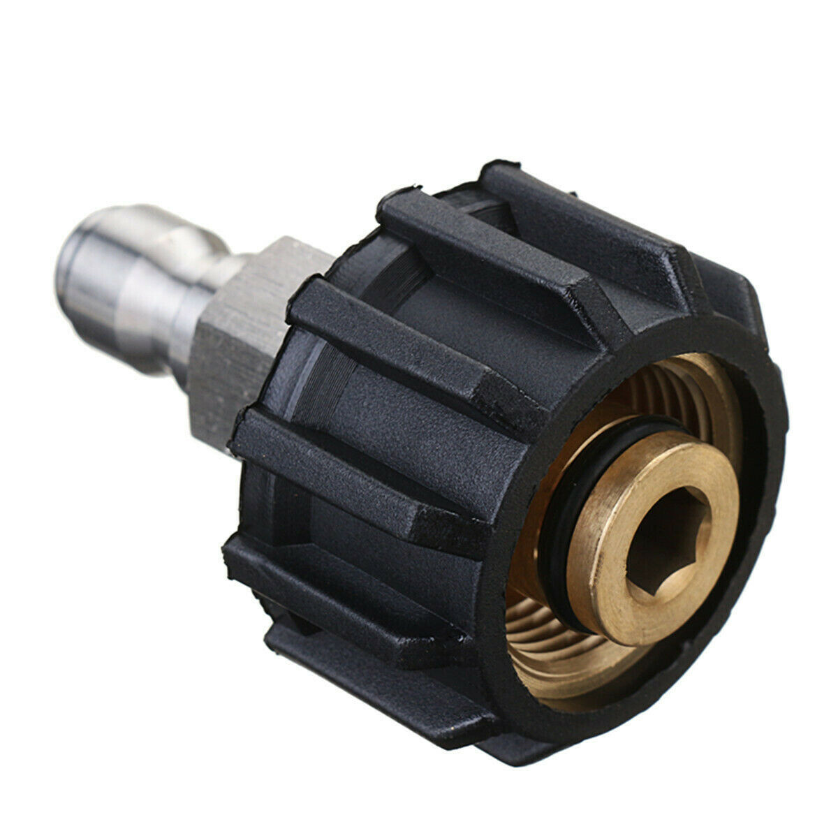 High Pressure Washer Adapter Quick Connect Gun To Wand M22/14mm To 1/4” Fitting