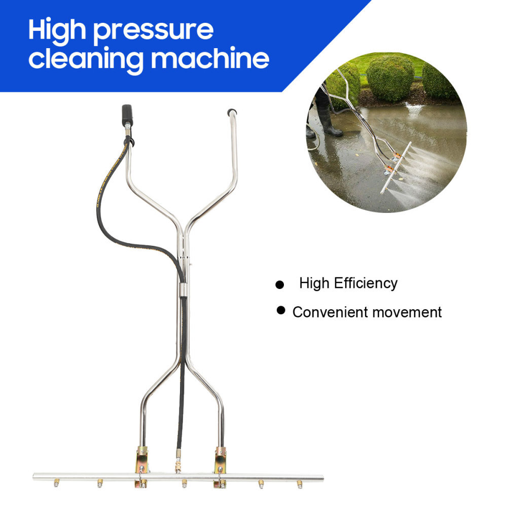 39″ 7-Hole Water Broom For Hot and Cold Water Pressure Washer 5000PSI 40L/min
