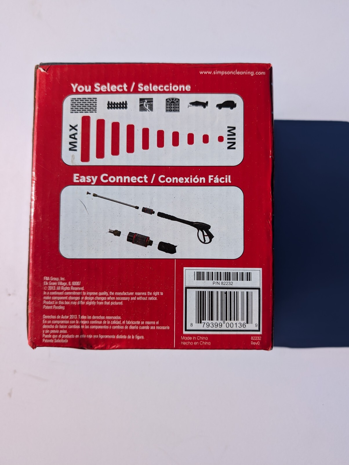 Simpson 4500psi Adjustable Pressure Washer Regulator Tip Nozzle Dial-N-Wash