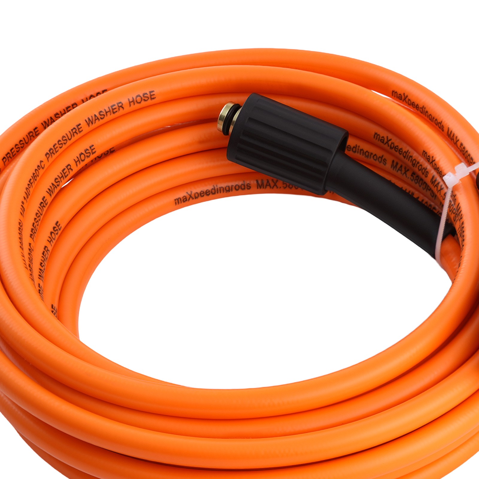 25FT Pressure Washer Hose 5800PSI 1/4″ Quick Connect Kink Resistant High Quality