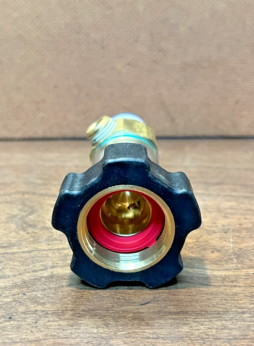 Pressure Washer Inlet Filter 3/4″ Garden Hose 1/2″ NPT Screen 1/4″ Bypass Brass