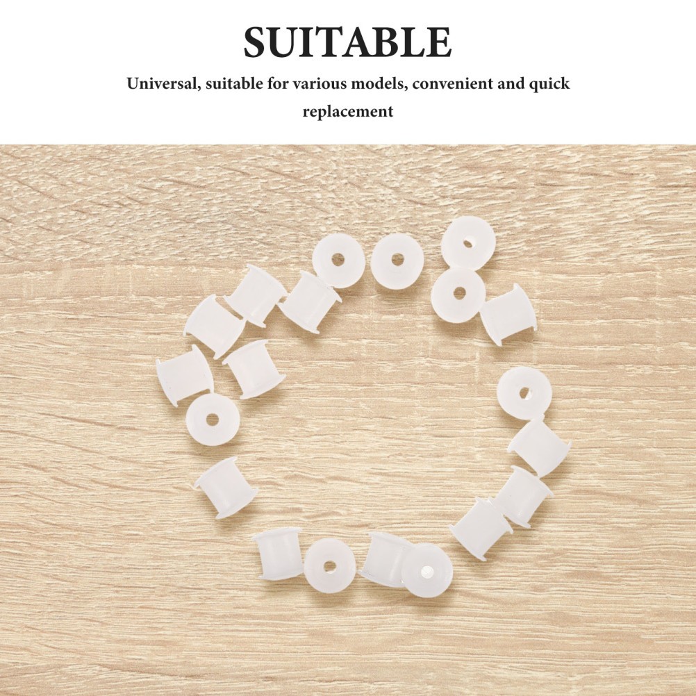 20Pcs Reusable Cassette Tape Pinch Roller Core for Recorder Low Noise Operation