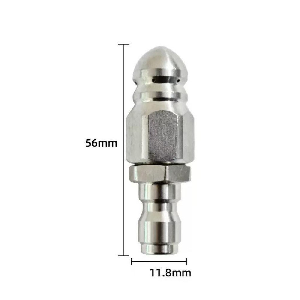 Aluminum Alloy 1/4 Inch For High Pressure Nozzle for Drain Line Scouring