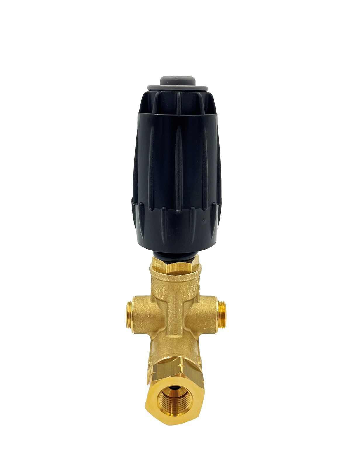 Pressure Washer Unloader Valve Brass 4500 PSI 10.5 GPM Adjustment Knob Black Spr