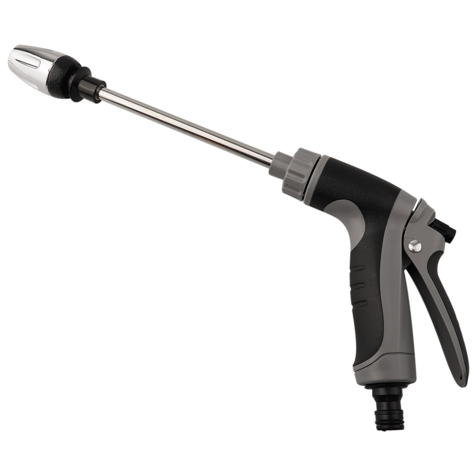 Comfortable Grip Turbo Washer for Garden Hose with Labor Saving Closure