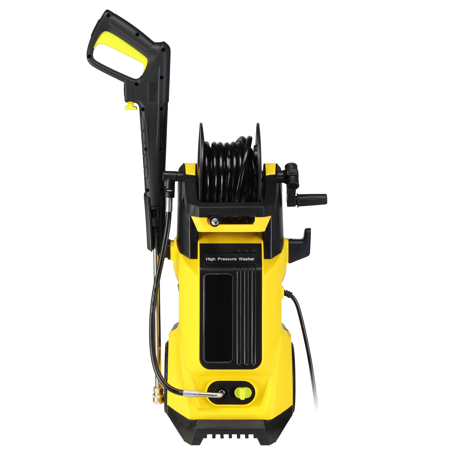 Electric Pressure Washer 2.6GPM 3800PSI High Power Washer with 4 Nozzles Set