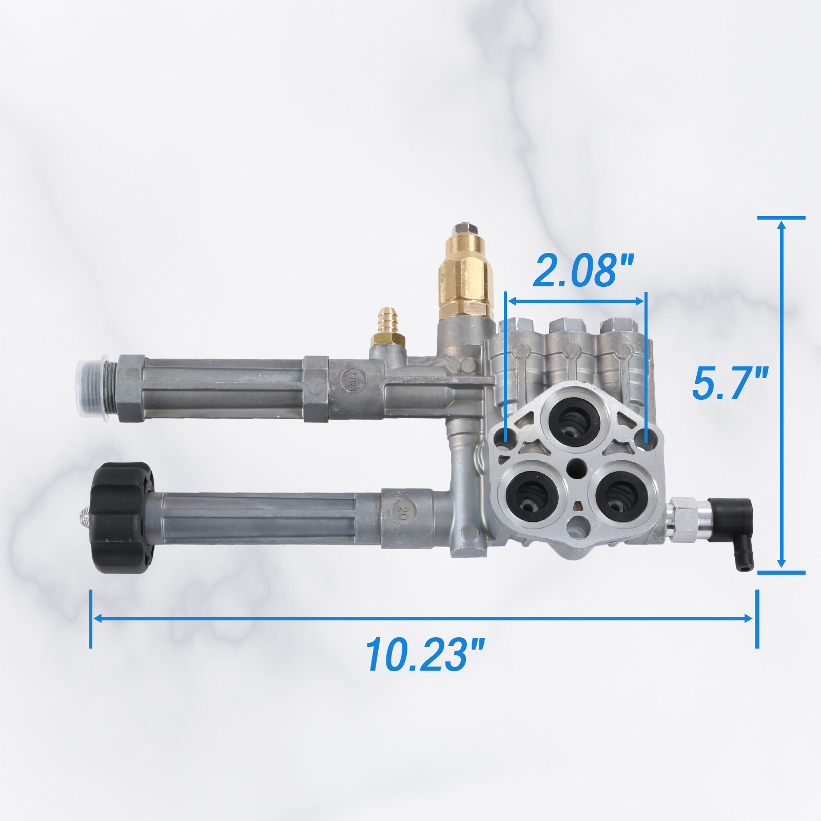 For Complete PUMP HEAD w UNLOADE AR42940 SRMW2.2G24 Pressure Washer