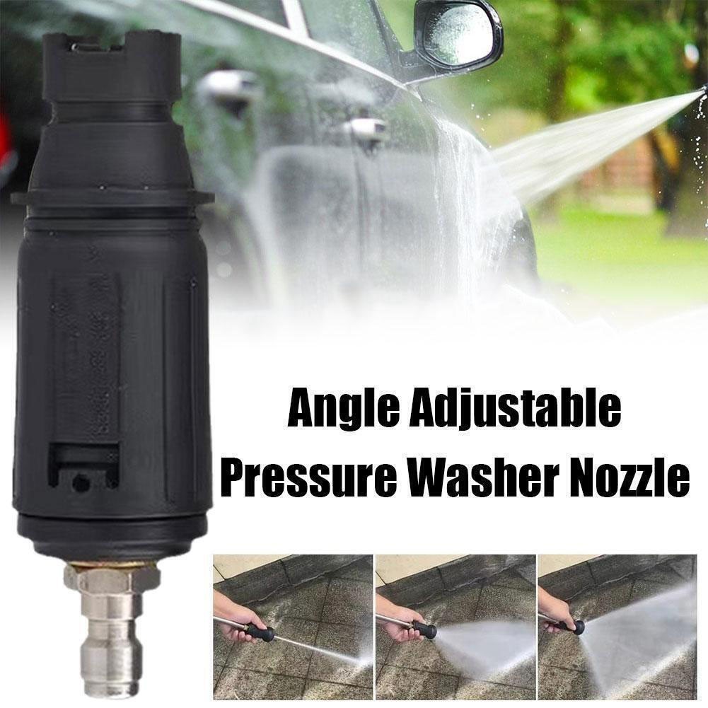 Quick Pressure Washer Turbo Nozzle Adjustable Spray Angle for Better Results