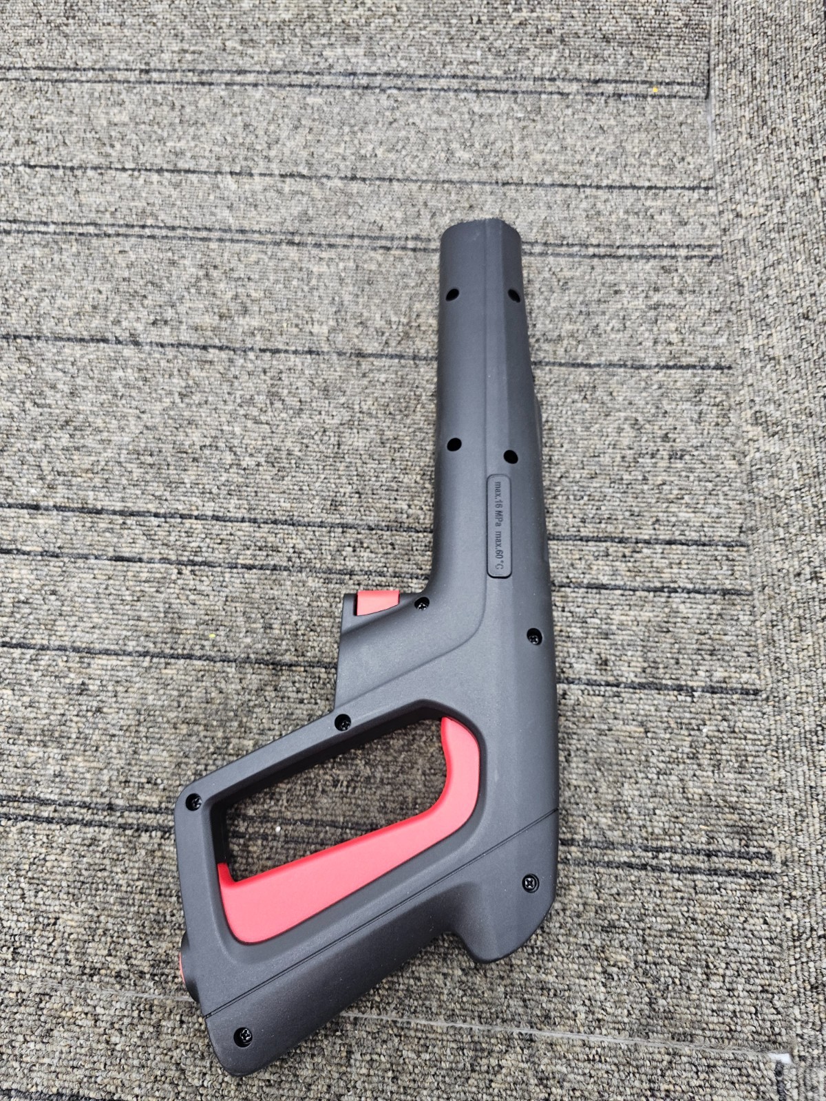 High Pressure Washer Spray Extended Gun Black Max 16 Mpa Max 60 C Replacement
