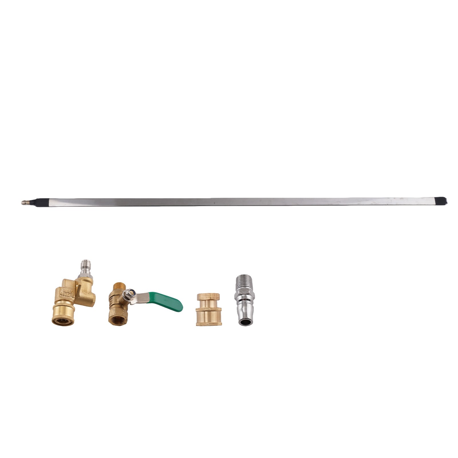 39.4” Radiator Flush Wand Kit Stainless Steel High Pressure Cleaning Tool