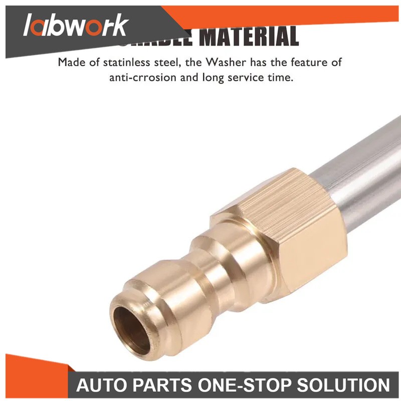 4000PSI High Pressure Washer Extension Wand Set 5 Cleaner Nozzle And Hose Kit