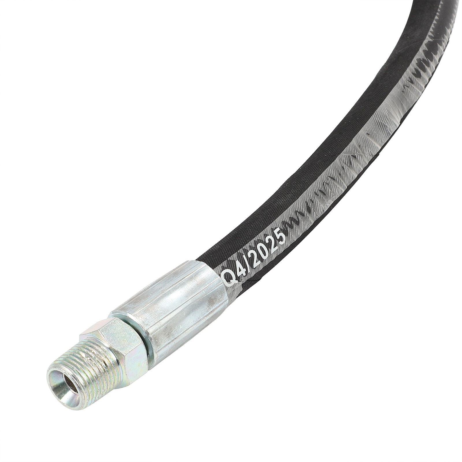 Pressure Washer Whip Hose 4 Ft X 3/8 Inch Hose Reel Connector Hose For Pressure