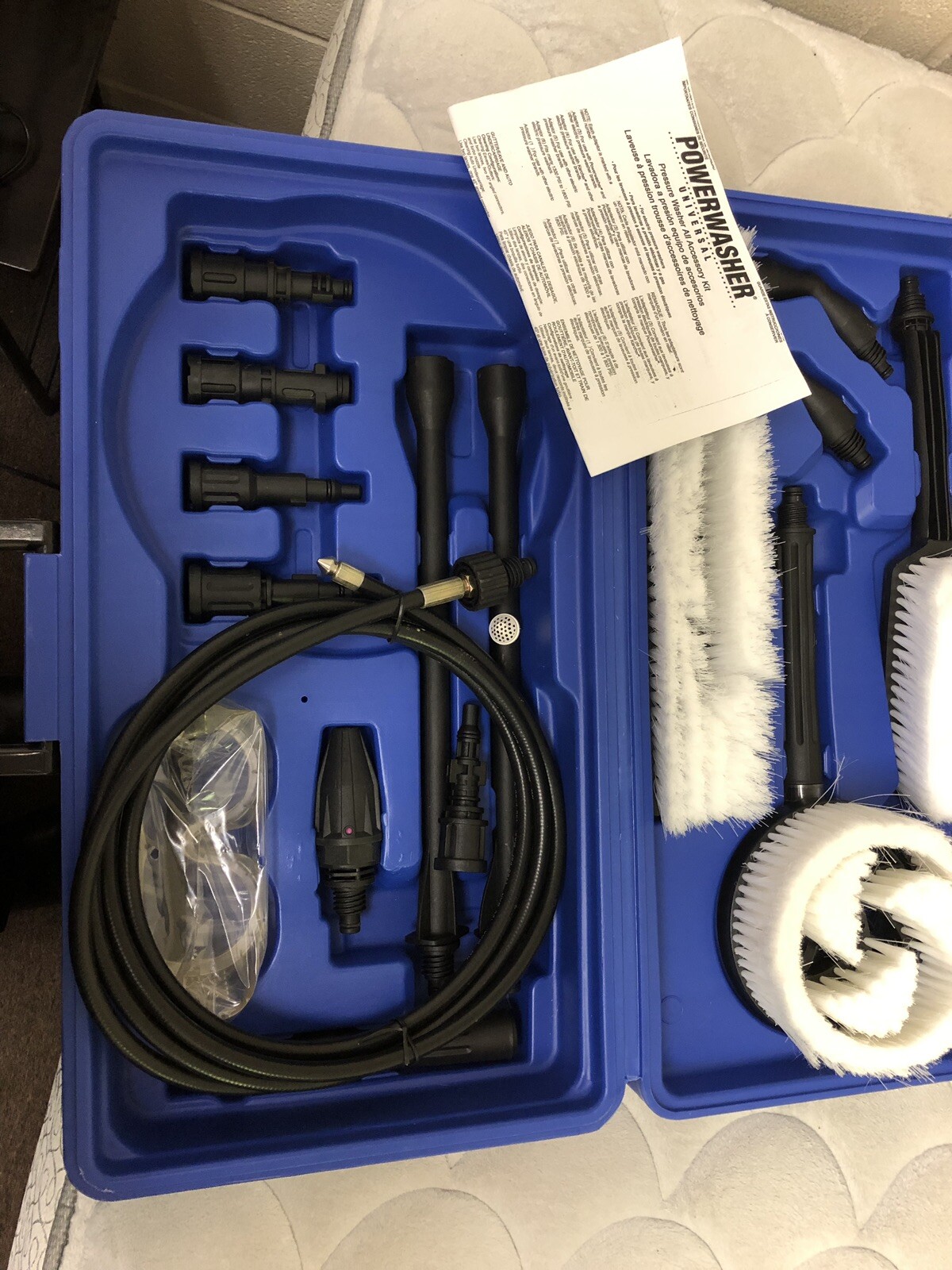 NEW Never Used PowerWasher Brand 17 piece Universal Accessory Kit !!