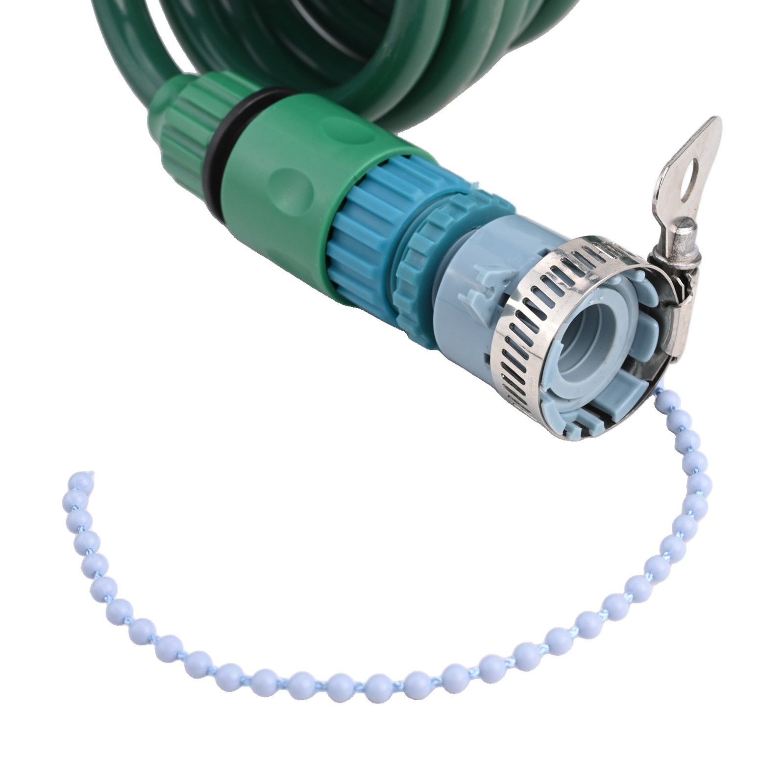 Efficient Watering with Adjustable Head Retractable Coil Flexible Water Hose