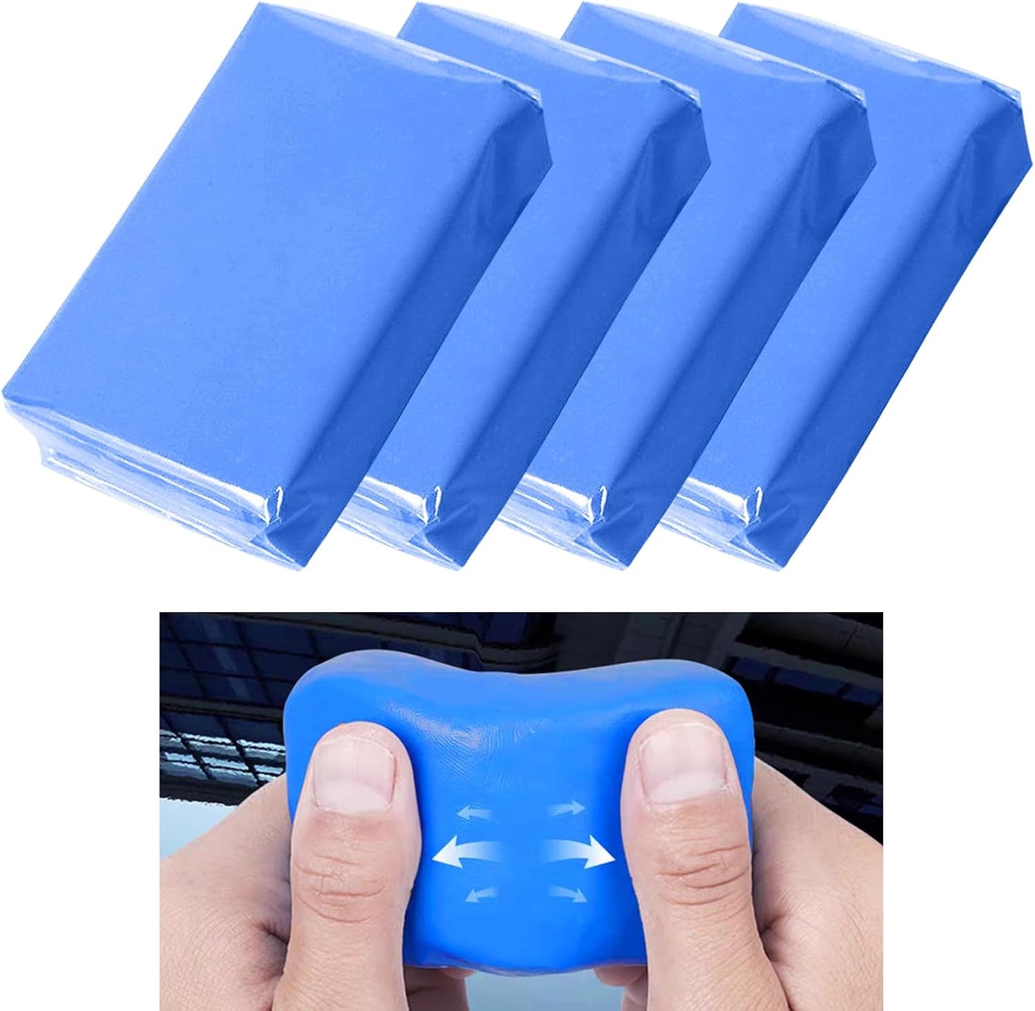 4-Pack Clay Bar Detailing Auto Car Clean Wash Cleaner Sludge Mud Remove Magic