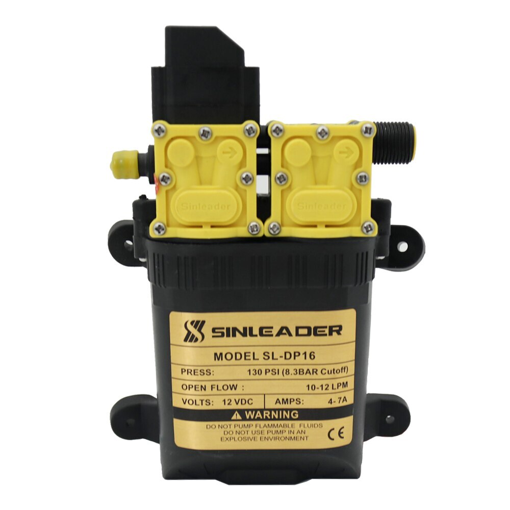 12v 9l/min Agricultural Electric Water Pump Dual power pump Micro High Pressure