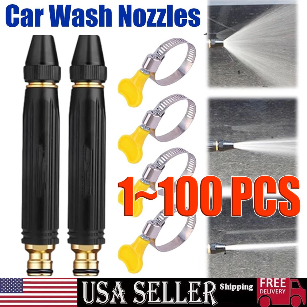 Larnto High Pressure Hose Nozzle Water Gun for Car Wash Garden Pressure Booster
