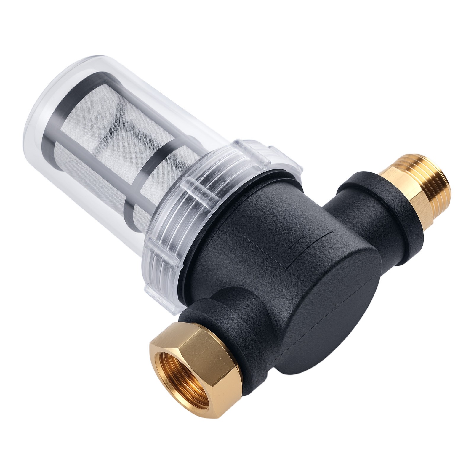 Garden Inline Wash Hose Inline Filter for Pressure Washer w/ Mesh Screen 40 100