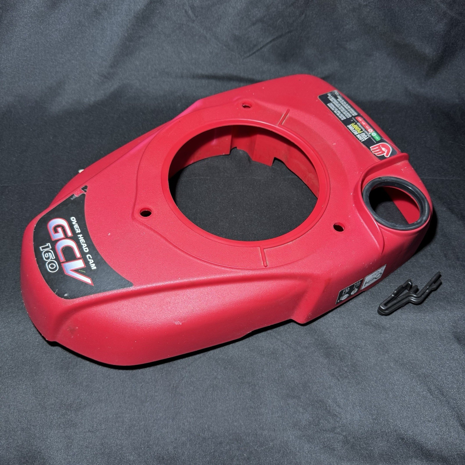 HONDA GVC160 POWER WASHER PARTS SHROUD PLASTIC COVER FAIRING, GOOD CONDITION